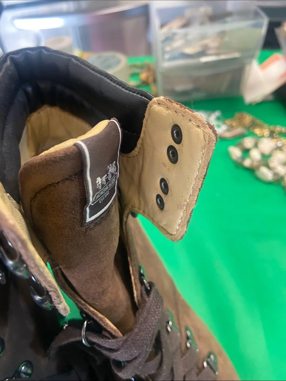 Gorgeous Coach Chocolate  Brown Suede Lace-Up Block Heel Boot